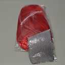 MEEZY Red Short Bob Wigs Straight Hair with Flat Bangs Heart Sunglasses for Women, Colorful Funny Cosplay Party Neon Wig Synthetic Natural As Real Carnival Halloween Costume Party Favors