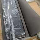 ECOTRIC Flip Folding Rear Back Seat Kit Compatible with 1995-Up EZGO TXT Golf Cart w/ roof support - You Will Receive 2 Packages