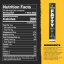 FATTY Meat Sticks, Made with Grass Fed Beef, Pork Raised Without Antibiotics, 13g Protein Per Serving, Jalapeno, Stocking Stuffer, 2 oz. (Pack of 20)