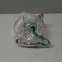 Rotating Acrylic Pen Holder, Clear Pencil Holder for Desk, 360 Degree Rotating Makeup Brush Holder and Storage Organizer, Modern Desk Organizer for School, Home and Office.