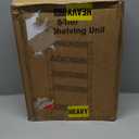 Storage Shelves - 5 Tier Shelf Organizer, Heavy Duty Garage Shelving Unit with Leveling Feet, Stable Metal Shelves Organizer for Pantry, Kitchen and Closet, 33.0" W x 12.6" D x 72.0" H, White