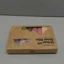 KeaBabies 8-Pack Organic Baby Bibs for Girls, Boys - Quilted Cotton Cloth Baby Drool Bibs for Drooling and Teething Toddler, Newborn, Infant, Soft & Super Absorbent (Rosewood)