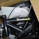 BlessReach Knee Scooter for Adults for Foot Injuries, Dual Braking System