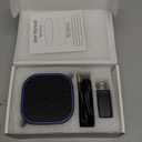 Magicteam White Noise Machine with 20 Non Looping Natural Soothing Sounds Memory Function 32 Levels of Volume Powered by AC or USB and Sleep Sound Timer Therapy for Baby Kids Adults Black