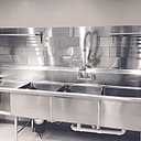 Spray Valve for Use in Commercial Kitchen. Pre Rinse Sprayer Replacement Kit for Pre Rinse Faucet with 1.42 GPM Flow Rate - Black