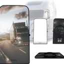 SPLENDID Replacement Mirror Glass for 2018-2024 Freightliner Cascadia, Heated Flat Mirror, High Reflective, Driver/Passenger Side (OEM: 22-78606-506)