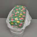 Pet Soft Disposable Cat Diapers - Diaper for Female & Male Cats, Puppy Doggie Diapers for Female Dogs with Adjustable Foam Tail Hole, Small (24Pcs, GN Flowers)