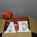Proposal Decorations Kit, Marry Me Light Up Letters, 2000 Rose Petals, 24 Heart Shaped Romantic Candles, Red Carpet Aisle Runner 16 Feet, 10 Red Heart Balloons, 1 Engagement Rose Ring Box