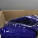 8.5 inch Boat Fenders 4 Pack,Ribbed Twin Eyes Vinyl Boat Bumpers Fenders,Boat Bumpers for Docking Come with Ropes Needles and Pump to Inflate, Size 8.5 x 27 Inch