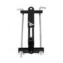 Qiilu Universal Adjustable Crossbar,Battery Hold Down Bracket J-Bolt Holder for Car SUVs RVs