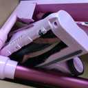 Tikom V500 Cordless Vacuum Cleaner for Home, 40000Pa/450W Stick Vacuum with LED Touch Screen, Charging Wall Dock, Anti-Tangle, Lightweight Handheld Vacuum for Pet Hair, Hard Floor, Carpet (Pink)