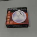 STAR-SPANGLED 6.3 Motion Sensor Ceiling Light Indoor AA or D-Cell Battery Operated for Hallway, Stairs, Basement, Garage, Laundry Area, Closet, Natural White, AA to D Battery Adapters Included