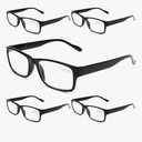 Gaoye Professional Reading Glasses for All Day - Computer Readers with Blue Light Protection - Value Pack(1.75)