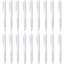 YIKANGHENG 18 Pcs Fine Point Pressing Pens, 0.5mm Black Ink White Gel Pens for Office, Study, Gift and Home Supplies (18)