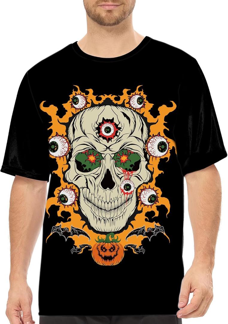 MISS FANTASY Pirate Shirt Women Men - Pirate Costume Outfits Halloween Unisex Adults (XL)