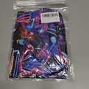 uideazone Mens Funny Hawaiian Shirts 3D Graphic Button Down Short Sleeve Tropical Holiday Beach Aloha Shirt (XX-Large, Neon Music)