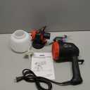 EWORK Paint Sprayer 1000W HVLP Electric Spray Paint Gun, 180 Din/s, ThinningFree, 1400ml Capacity, 4 Nozzles & 3 Spray Patterns, Easy to Clean, for Home Interior Exterior, Furniture, Cabinets & Walls