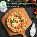 Pizza Peel 16 Inch, Natural Bamboo Pizza Peel Pizza Paddle Spatula Oven Accessory for Large Wood Pizza Board For Transferring & Serving, Wood Pizza Cutting Board for Cheese Bread Fruit Vegetables, 24"L x 16"W