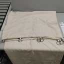 Preston Lane Stonebridge Linen Cotton Shower Curtain, 72" x50" – 67% Linen 33% Cotton Blend, Fabric Bathroom Curtain with Reinforced Holes with Stitching, Made in Portugal, Clay, 2 Piece