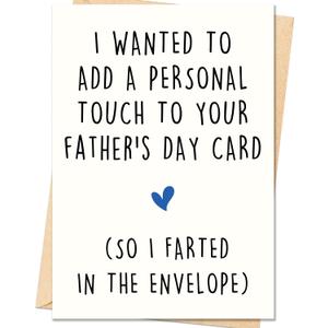 3 x Fathers Day Card, Funny Fathers Day Card Gifts from Daughter Son