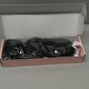 Flufymooz Ponytail Extension, 36 Inch Long Straight Drawstring Ponytail Synthetic Hairpieces Fake Pony Tails Natural Soft Clip in Hair Extension ponytail for Women (Natural Black)