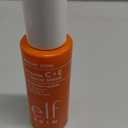 e.l.f. SKIN Bright Icon Vitamin C + E + Ferulic Serum, Brightening & Soothing Face Serum, Helps Even Skin Tone, Vegan & Cruelty-Free, 1 fl oz