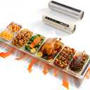 Warming Mat for Food Extra Long 43"x12" 600W Food Warming Mat Heat Resistant Pad,Chafing Dishes for Buffet 6 Temp 12 Hours,Child Lock,Food Warmers for Parties Buffet for Catering Gatherings