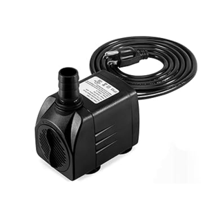 GROWNEER 550GPH Submersible Pump 30W Fountain Water Pump, 2000L/H, with 7.2ft High Lift, 3 Nozzles for Aquarium, Fish Tank, Pond, Hydroponics, Statuary, Pool