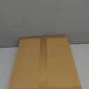 Cut-Out Design 16" Short Dog Gate for Small Dogs, Foldable Retractable Puppy Gate Indoor - Freestanding Lightweight Pet Barrier for Doorways, Stairs, Hallways (Extends to 35", White)