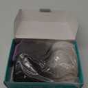 AISI QUEENS White Wigs for Women, Ombre White Wig with Bangs Long Wavy Wig Hair Dark Root Synthetic Wigs Heat Resistant Fiber for Daily Party Use