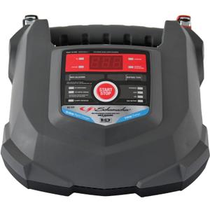 Schumacher Electric Car Battery Charger and Maintainer SC1280 4-in-1, 15 Amp, Fully Automatic for 6v and12v Automobile Batteries - Ideal for Motorcycles, Cars, Trucks, SUVs, Marine Batteries, and More