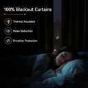100% Blackout Shield Linen Look Textured Pinch Pleated Curtains Blackout Drapes 90 Inch Long 2 Panels Set, Faux Linen Blackout Curtains for Bedroom & Living Room, 40" W x 90" L, Cream