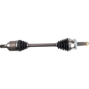 TRQ Front Left CV Axle Shaft Assembly Driver Side Compatible with 2013-2016 Hyundai Santa Fe Sport 2014-2018 Kia Sorento