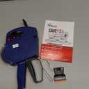 Perco Lite 1 Line PriceGun with Price-Marking Labels Kit Includes 5,000 Blank White Labels, 1 GunClip, 2 Ink Rollers 1 Ink Roll & Labels Preloaded Ideal for Retail Pricing, Inventory, and More