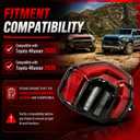 LED Tail Light Assembly Compatible with Toyota 4Runner 2025-2026 Left Side | Driver Side Rear Brake Lamp Taillight, Plug and Play, 4-Pin Connector, Replaces 81561-35410 8156135410