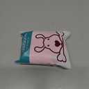 CuteBone Dog Sweater for Small Dogs Pink Pig Knit Puppy Sweater Turtleneck Pet Winter Clothes Cat Apparel with Harness Hole, Small