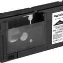 New and Upgraded SVHS VHSC to VHS Adapter for Camcorders  Ideal for VCR Player, 12MM Tapes, Video Cassette Player and VHS to Digital Converting.