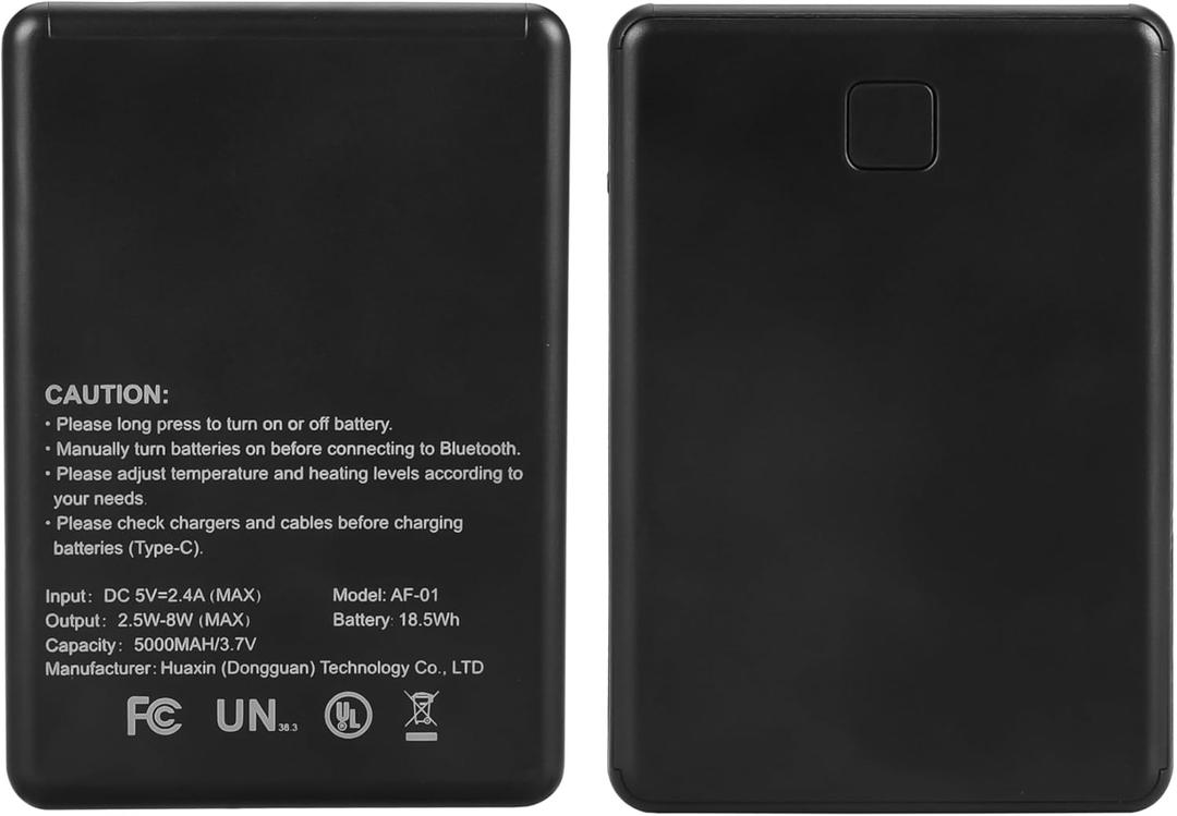 3.7V 5000MAH Rechargeable Li-ion Batteries for Heated Socks