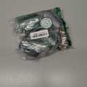 Maricome 3 Inches Wood Legs Set of 4, Black Round Wooden Replacement Feet Predrilled M8 Bolt for Sofa Couch Dresser Ottoman Cabinets Chair Screw in