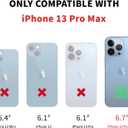 DJDUCK Designed for iPhone 13 Pro Max Case Wallet with Card Holder, [Magnetic Clasp Cover] [RFID Blocking Leather Protection] Shockproof Women Men Cases 6.7 Inch for Apple 13 Pro Max Wine Red