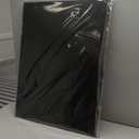 Jersey Frame Display Case for Wall ,Large Lockable T-Shirt Shadow Box with Clear UV Protection Acrylic & Hangers for Football Basketball Baseball Soccer Hockey, Matte Black 1 Pack