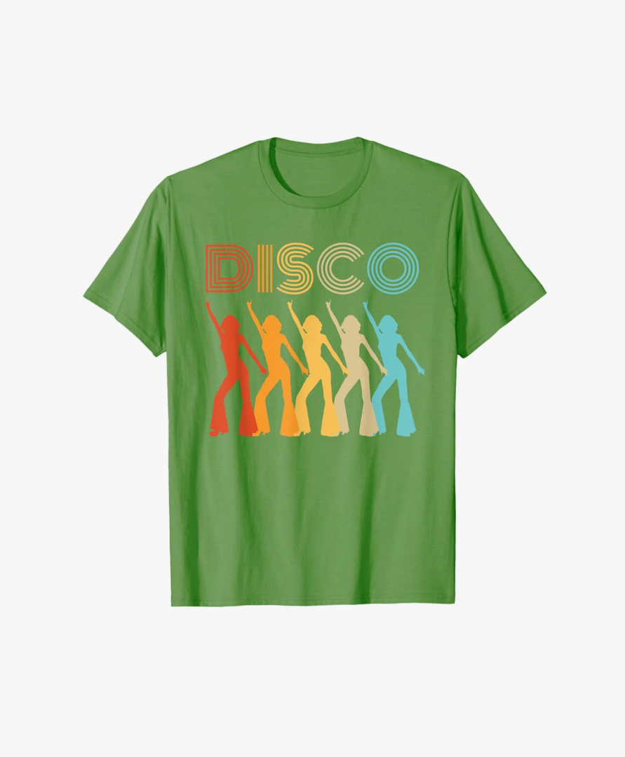 Disco Diva Themed Party 70s Retro Vintage 70's Dancing Queen T-Shirt Size XS