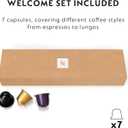 Nespresso Original Creatista Plus Espresso Machine by Breville Brushed stainless steel machine with automatic steam wand and 8 barista style coffee and milk recipes 3 second heat-up