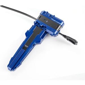 X Winder Launcher, with X Grip for Easy Control, Battling Gyro Accessories(Blue)