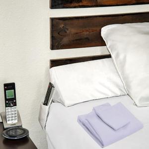 SnugStop Bed Wedge Pillow for Headboard, Closes The Gap Between Mattress & Headboard, Triangle Pillow, Headboard Stoppers Bed Gap Filler (King)
