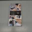 Braun Electric Series 3 Razor with Precision Trimmer, Rechargeable, Wet & Dry Foil Shaver for Men, Blue/Black, 4 Piece