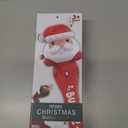 Christmas Santa Bubble Wand Machine for Kids Maker Blower Toys Christmas Basket Stocking Stuffers Birthday Gift Outdoor Indoor Automatic for 3 4 5 6 7 8 + Year Old Toddlers Little Girls Boys