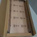 Rustic Walnut 8x20 Frame - Single Frame, 8 x 20 Poster Frame for Artwork, Puzzles, Photos and Movie Posters Picture Frames