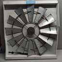 La Crosse Clock Co Windmill Metal Wall Clock 22-inch (55.88cm)