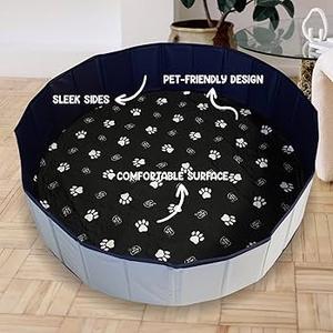 EZwhelp Foldable Whelping Box and Dog Pool, Collapsible Whelping Pool for Dogs, Portable Pool for Whelping and Bathing, 5 ft